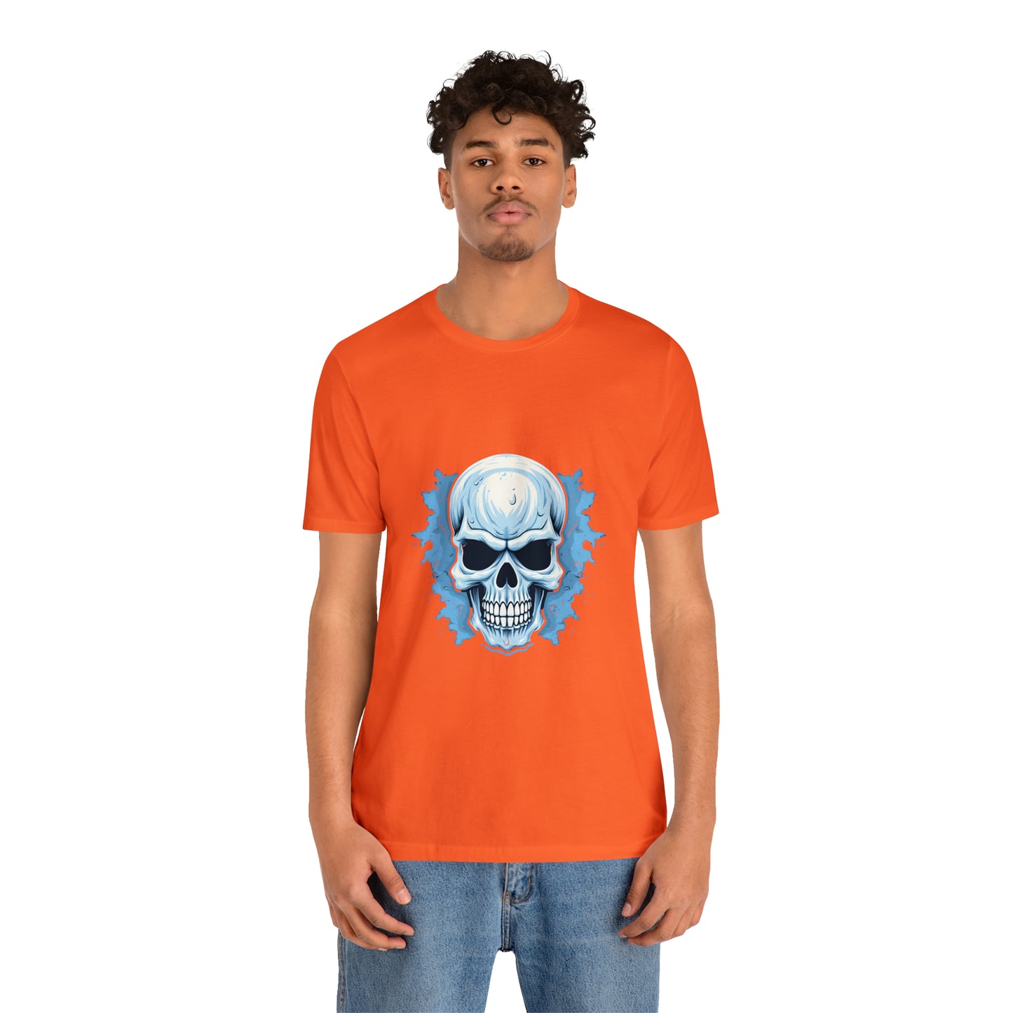 Unisex Jersey Short Sleeve Tee (Skull)