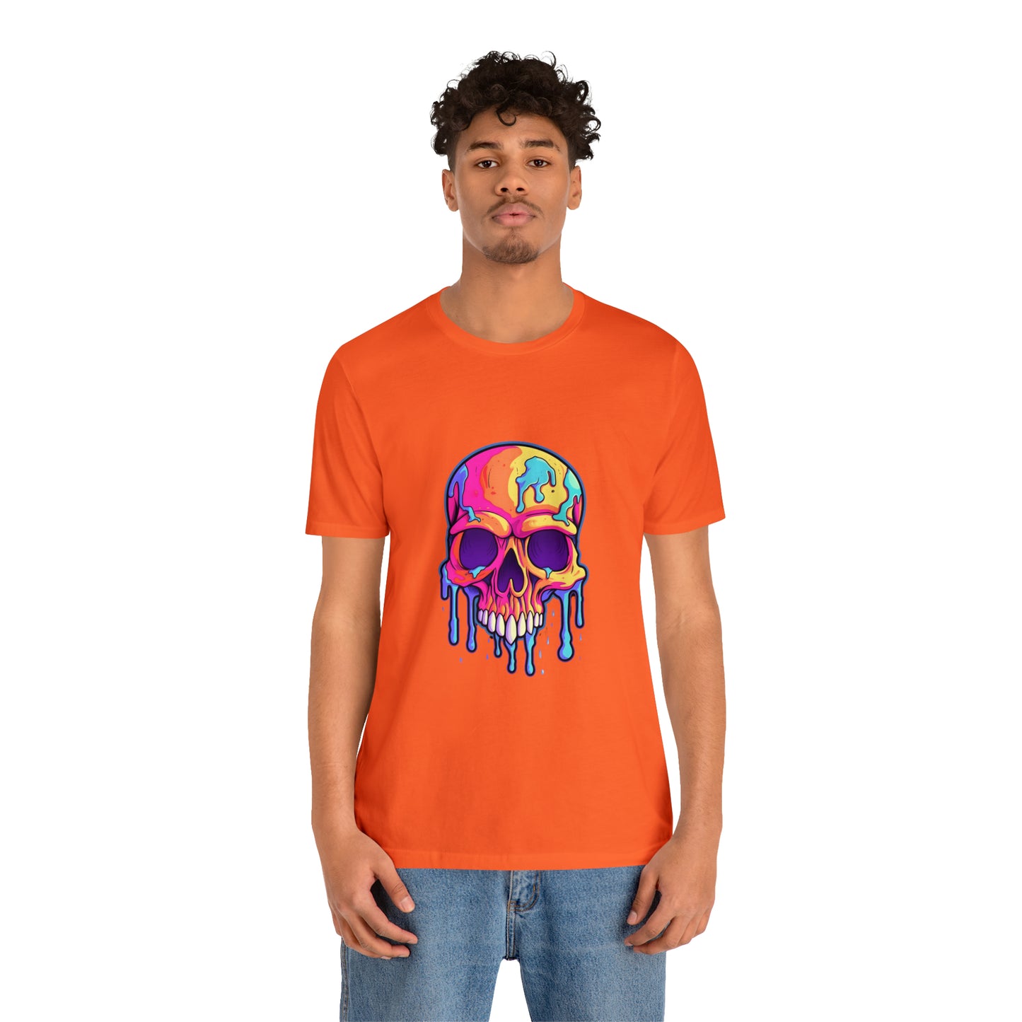 Kaleidoscope Cadaver: Color Burst Skeleton Tee