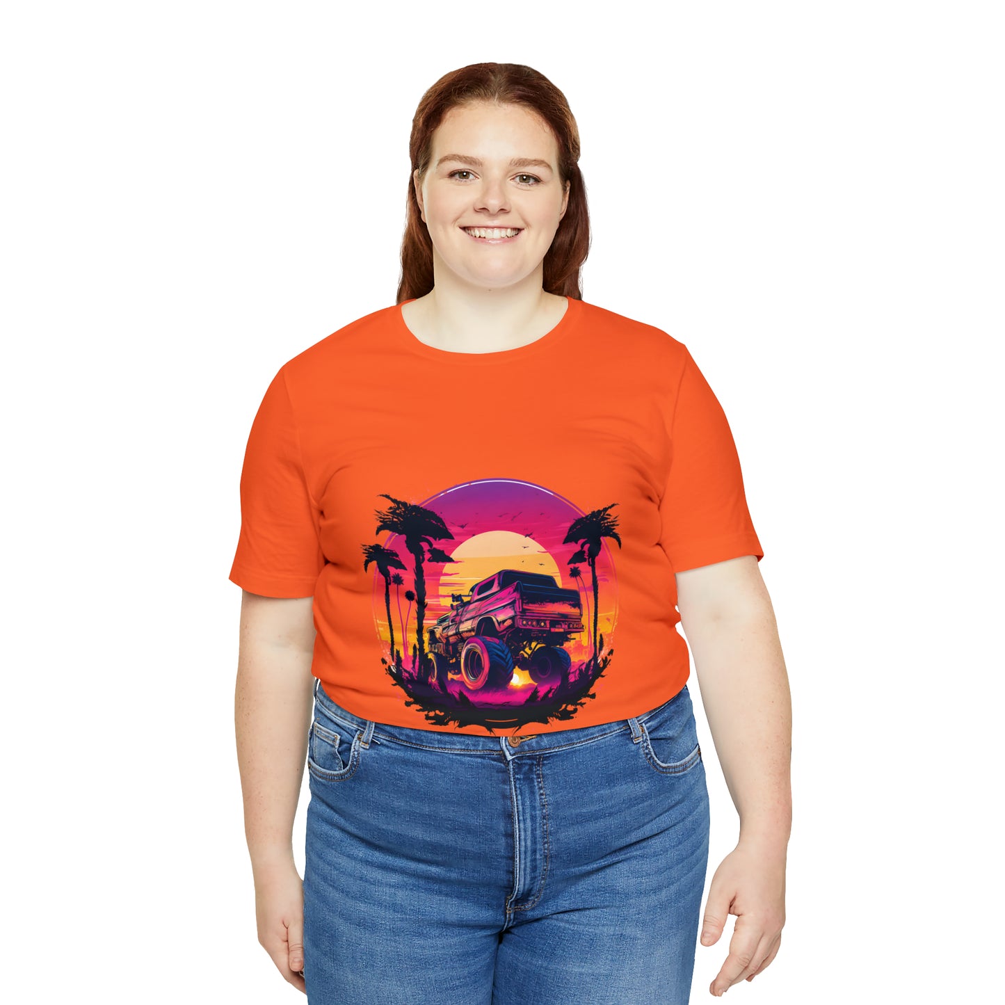 Unisex Jersey Short Sleeve Tee (Monster Truck)