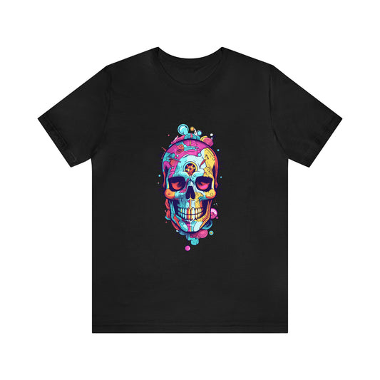 Unisex Jersey Short Sleeve Tee (Skull)