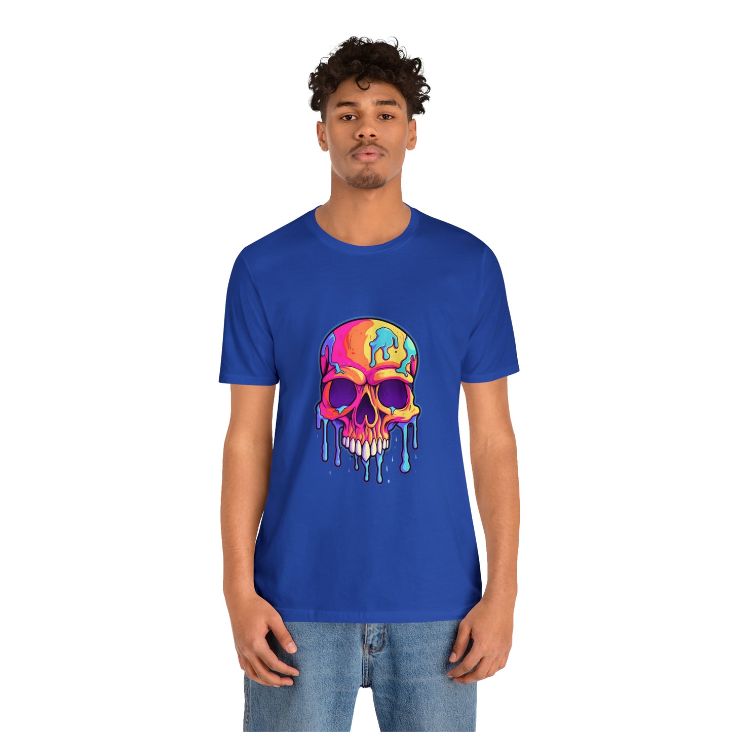 Kaleidoscope Cadaver: Color Burst Skeleton Tee