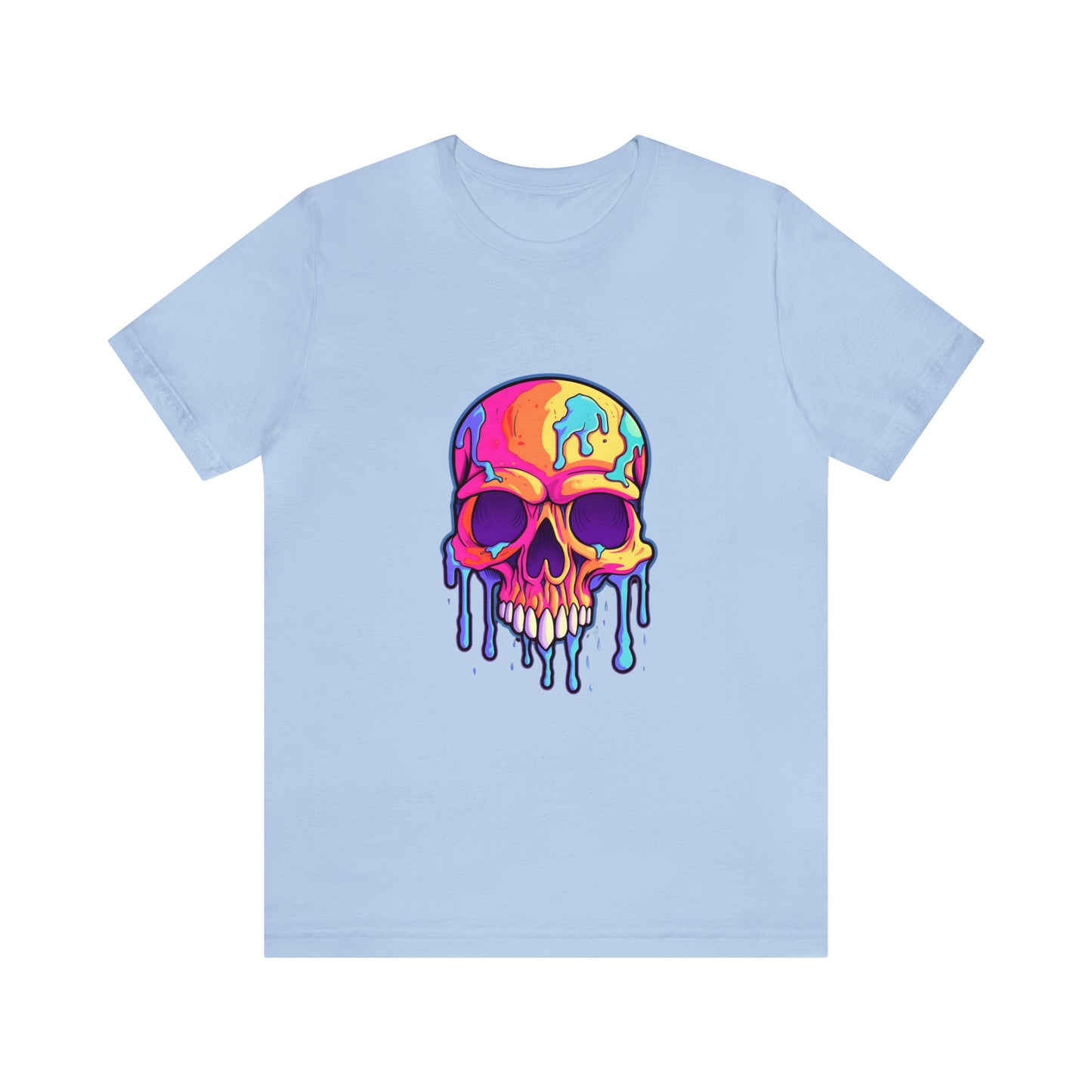 Kaleidoscope Cadaver: Color Burst Skeleton Tee