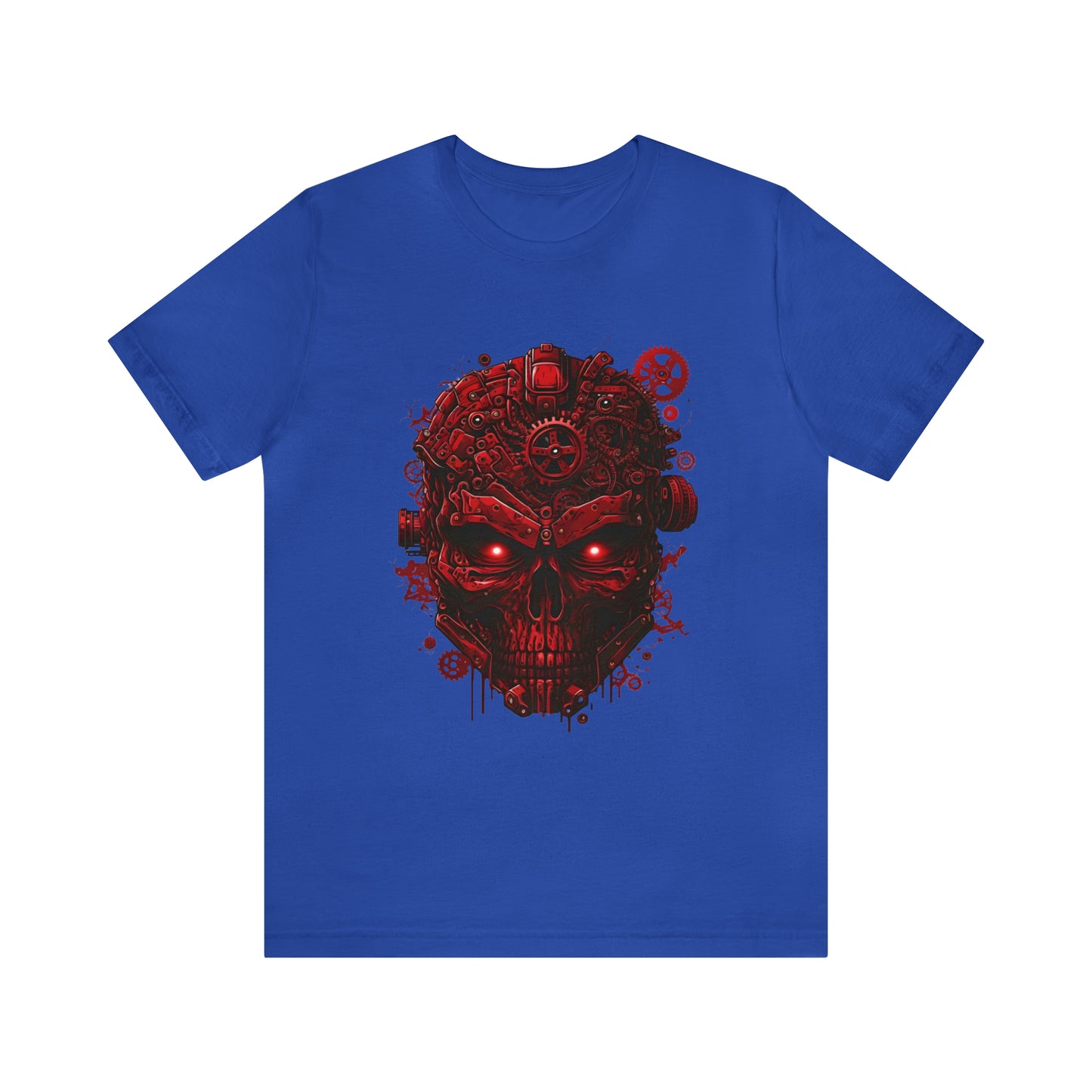 Unisex Jersey Short Sleeve Tee (Red Skull)