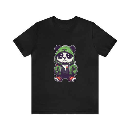 Unisex Jersey Short Sleeve Tee (Panda)