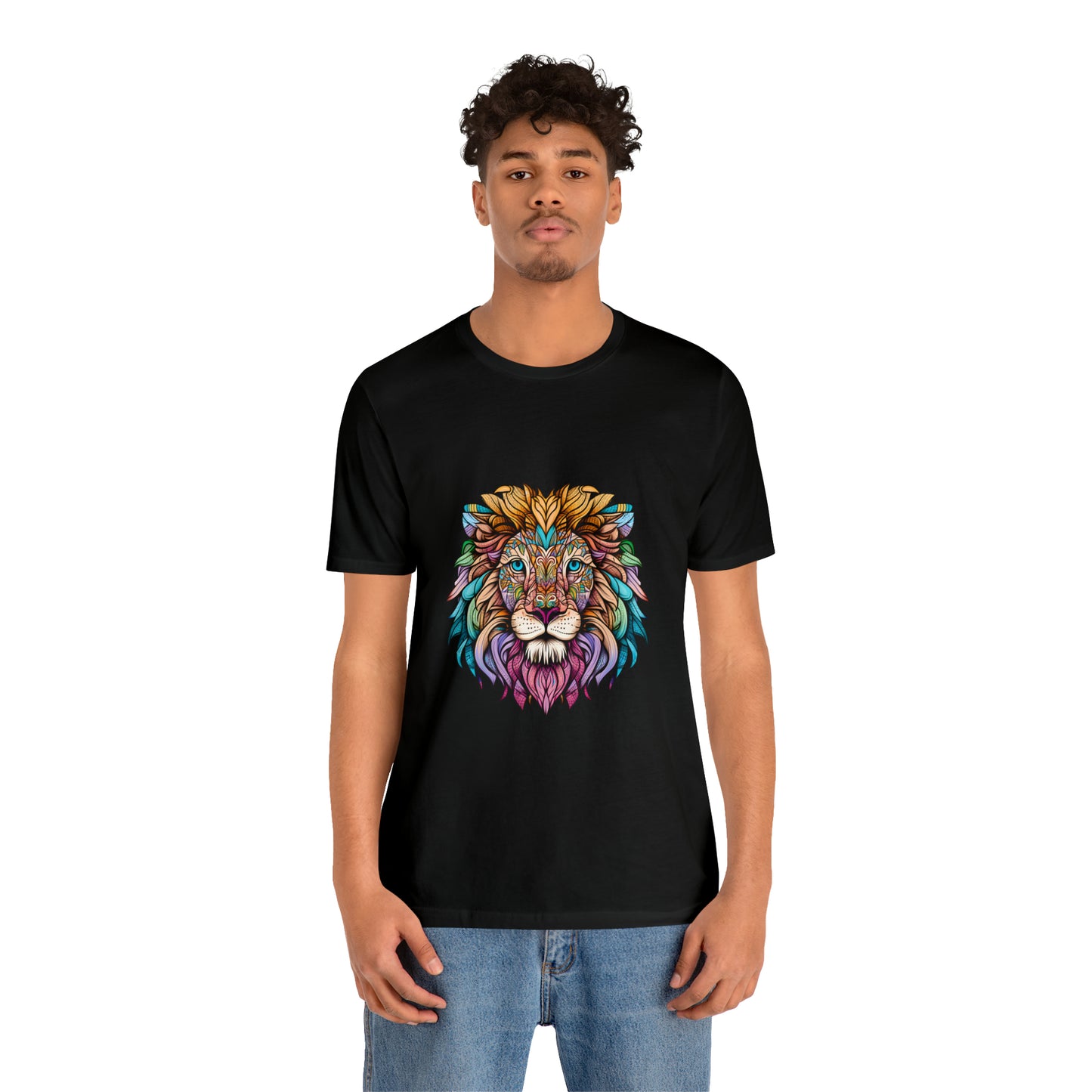 Unisex Jersey Short Sleeve Tee (Lion)