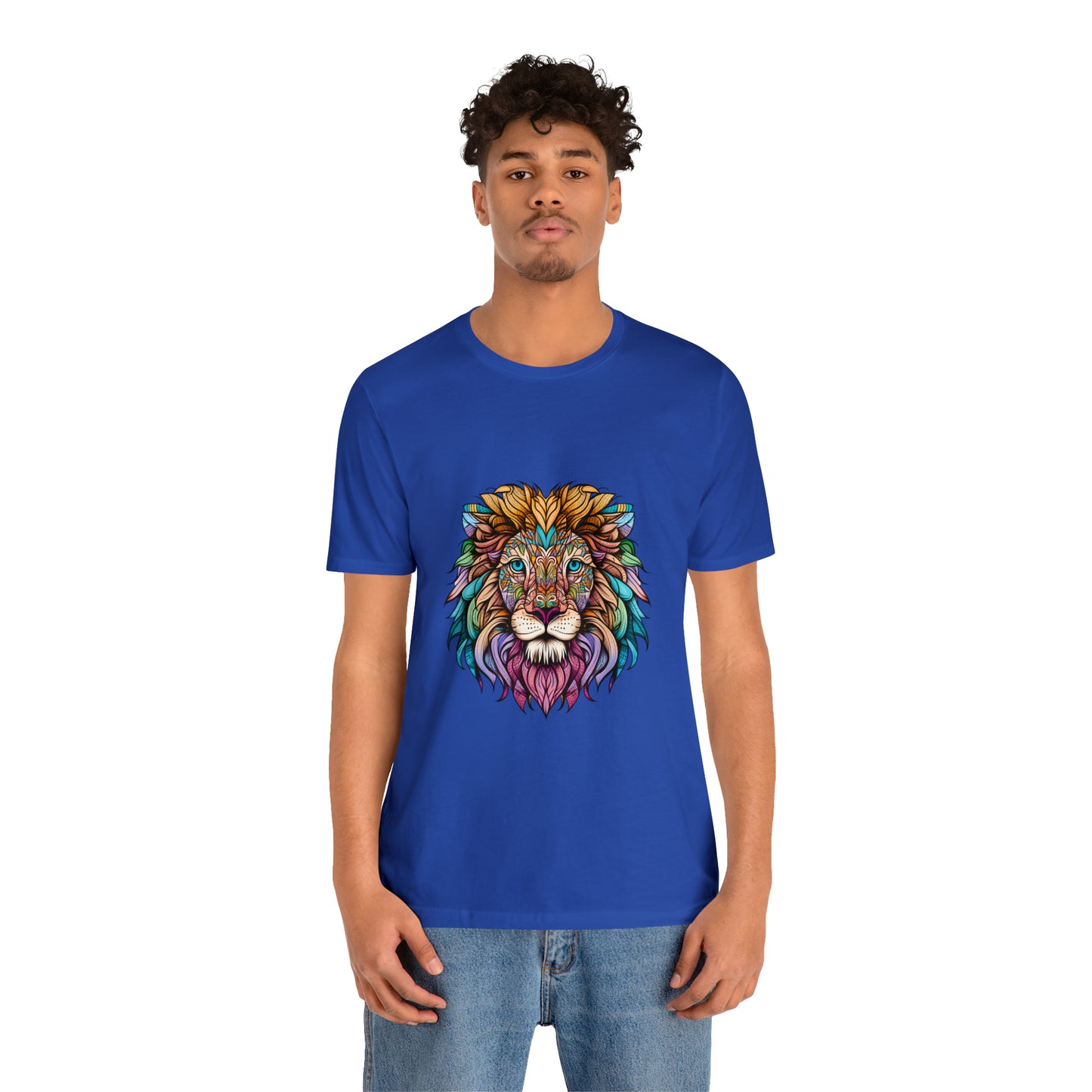 Unisex Jersey Short Sleeve Tee (Lion)