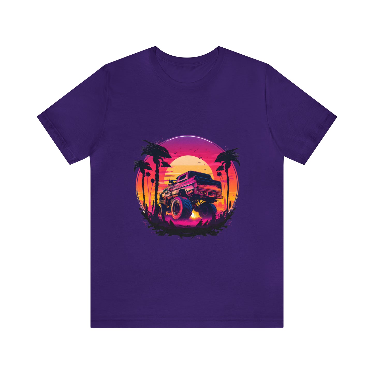 Unisex Jersey Short Sleeve Tee (Monster Truck)