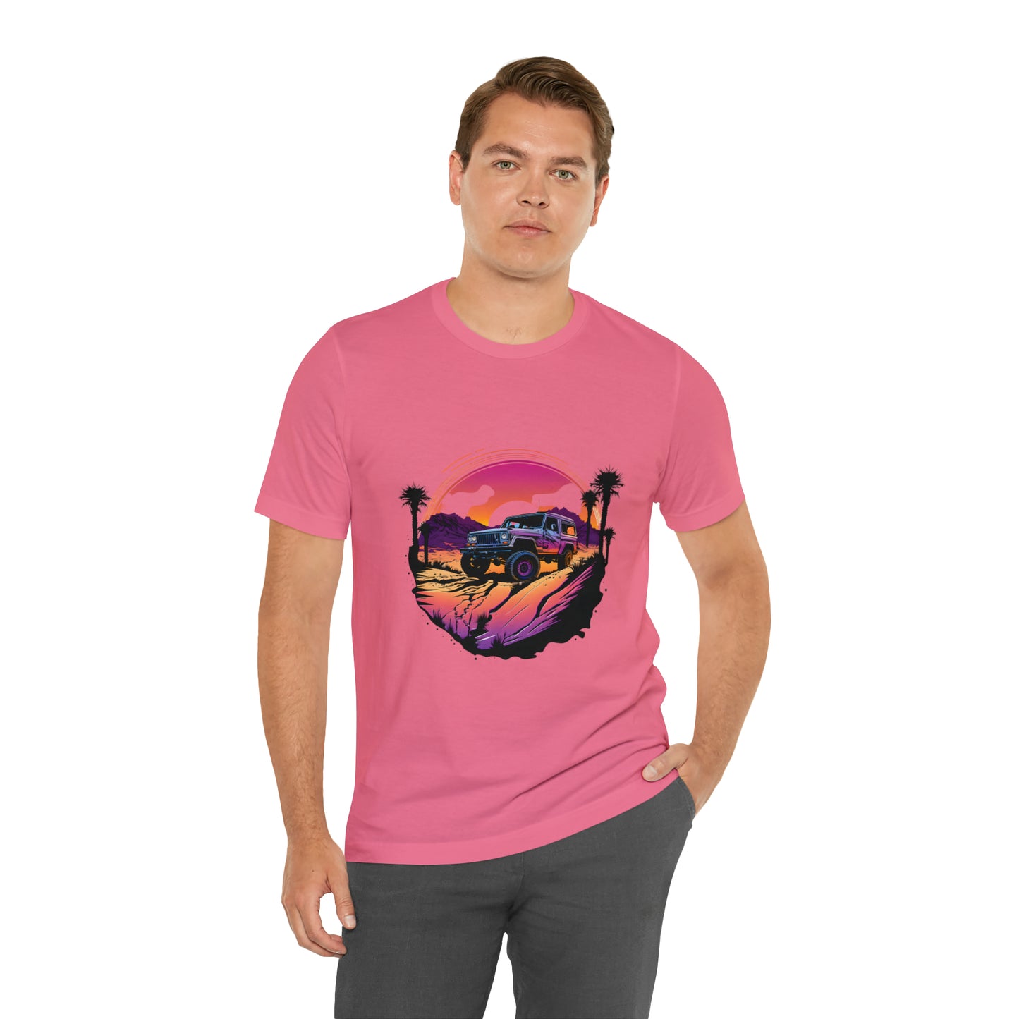 Unisex Jersey Short Sleeve Tee (Offroad Truck)