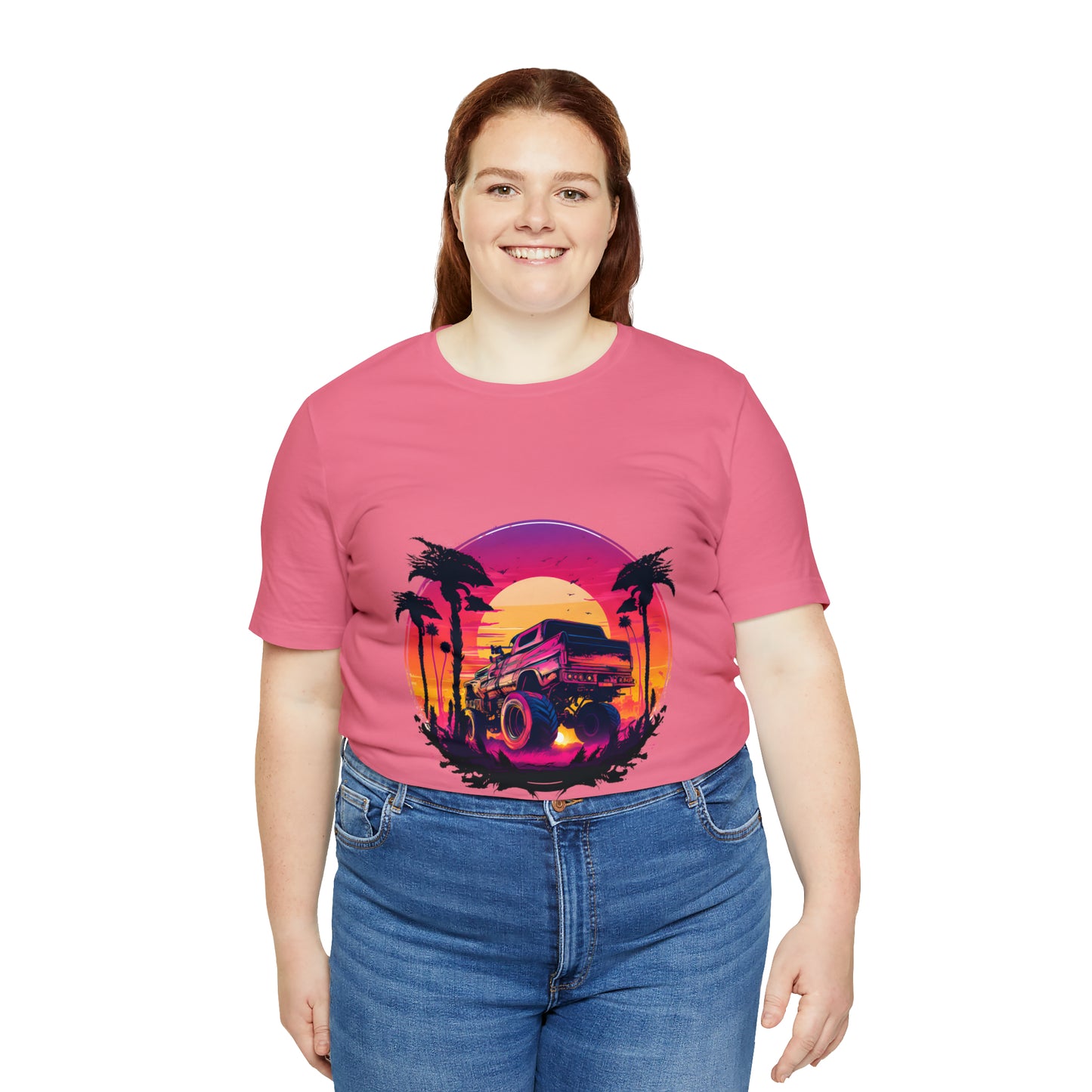 Unisex Jersey Short Sleeve Tee (Monster Truck)