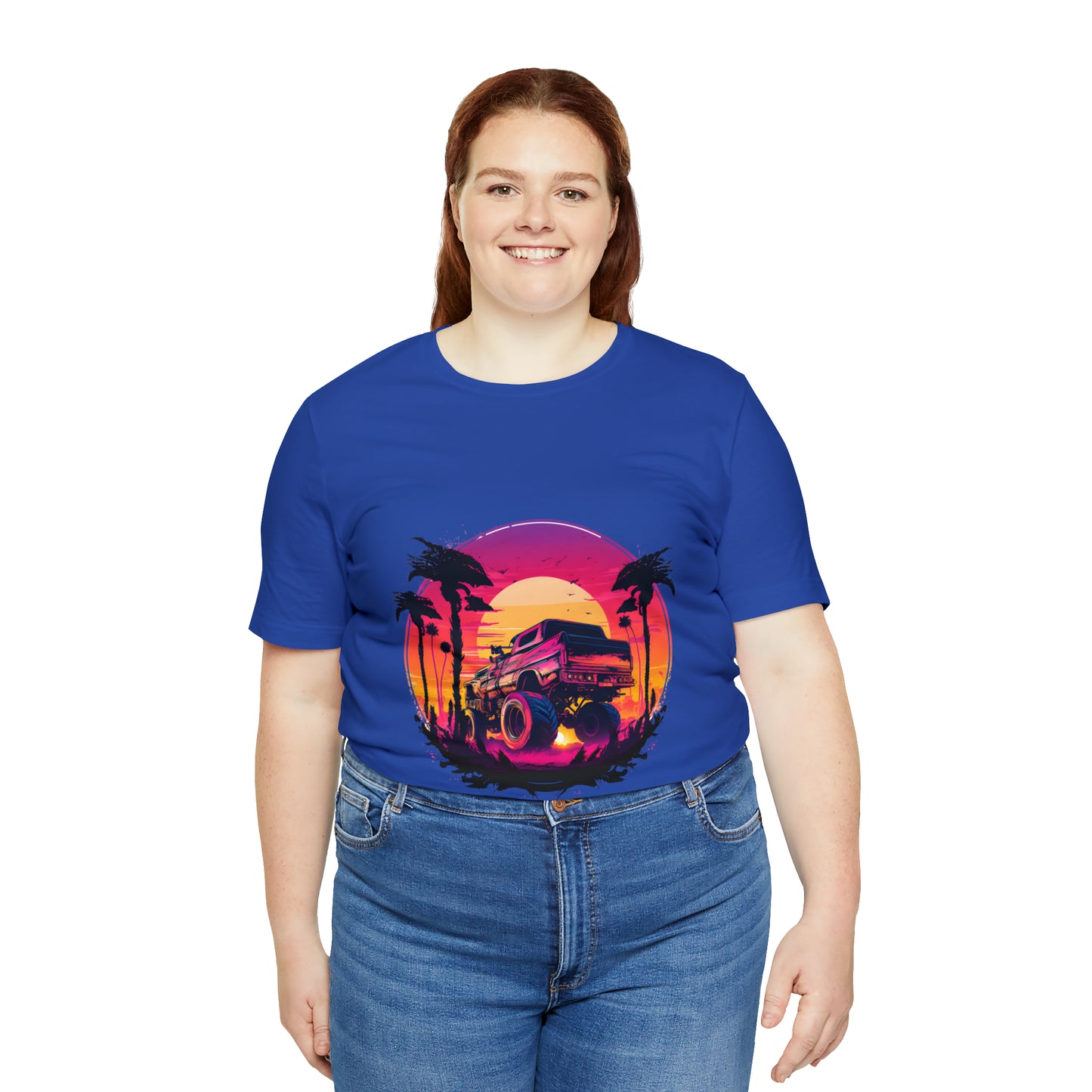 Unisex Jersey Short Sleeve Tee (Monster Truck)