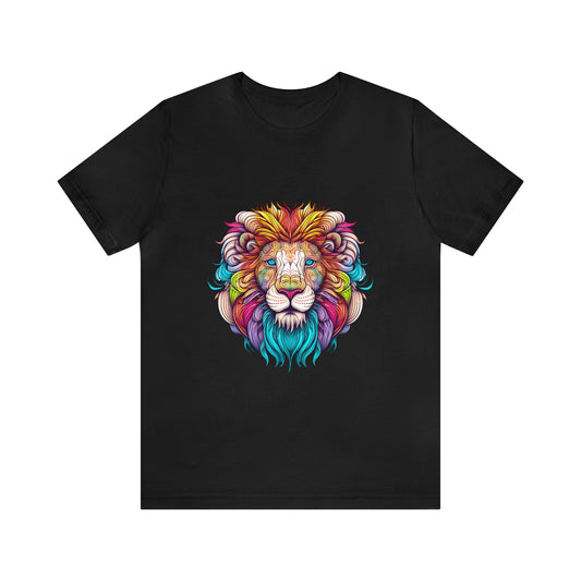 Unisex Jersey Short Sleeve Tee (Lion)