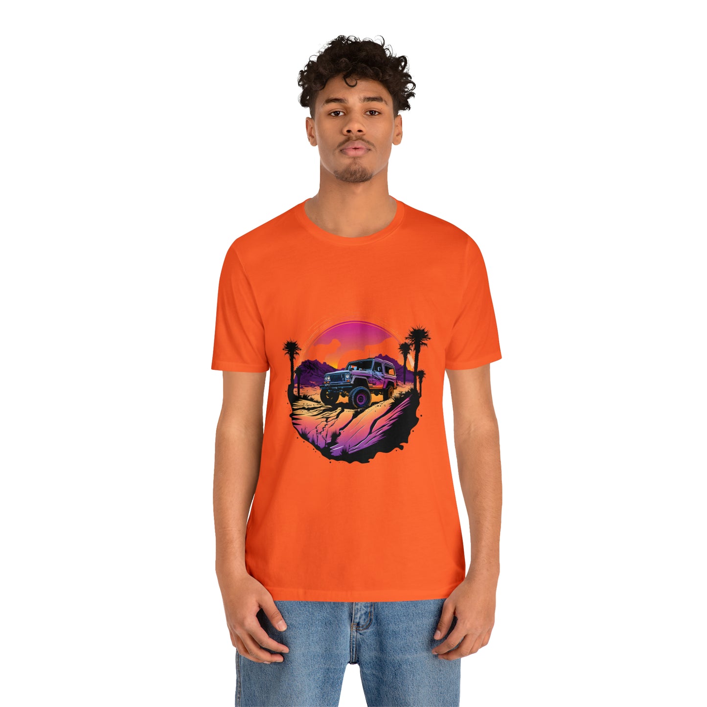 Unisex Jersey Short Sleeve Tee (Offroad Truck)