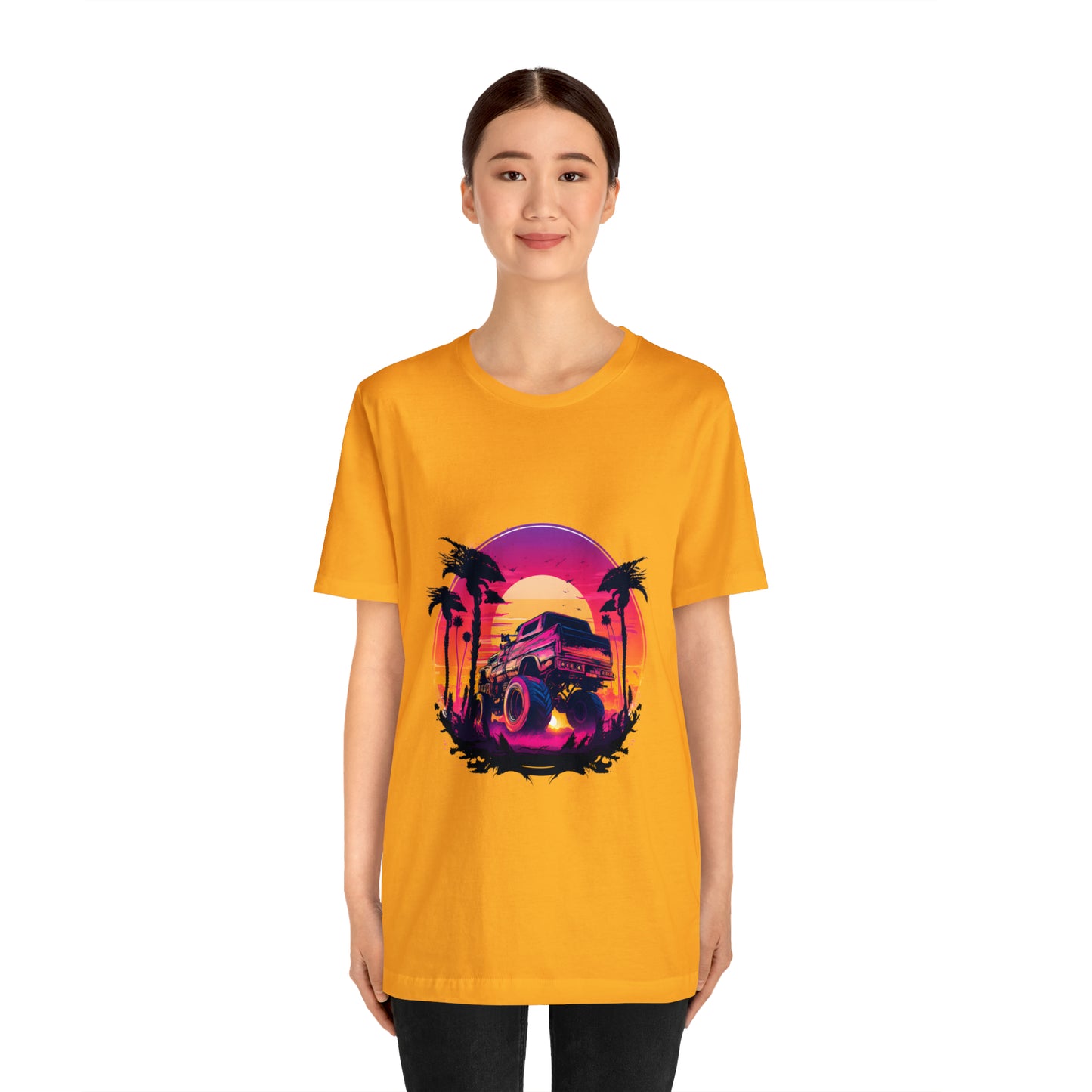 Unisex Jersey Short Sleeve Tee (Monster Truck)