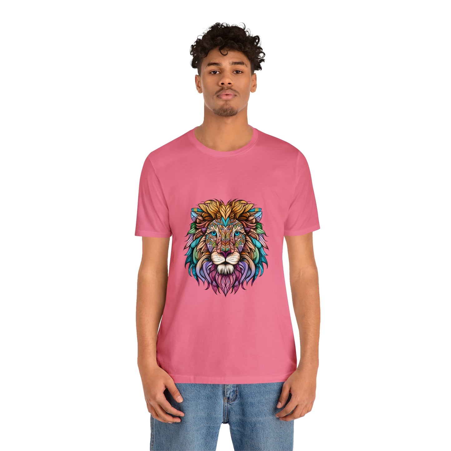 Unisex Jersey Short Sleeve Tee (Lion)