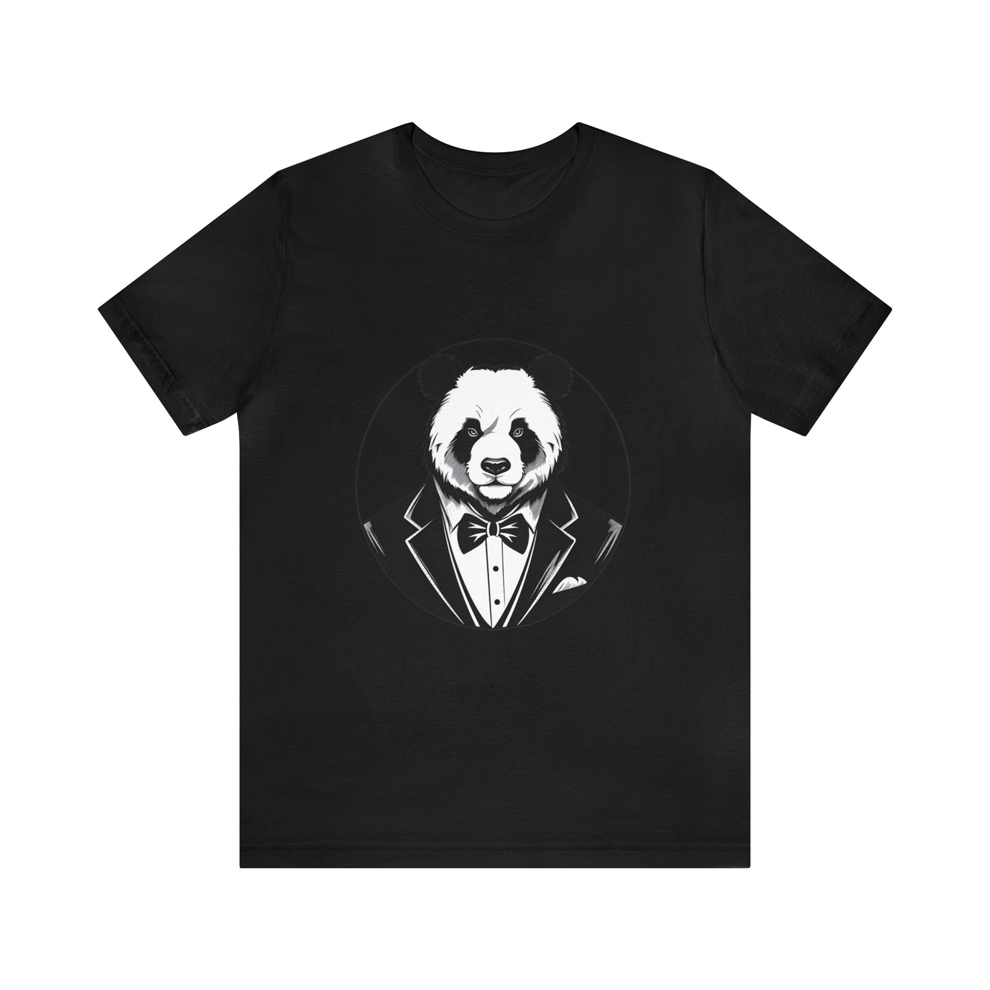 Unisex Jersey Short Sleeve Tee (Panda)