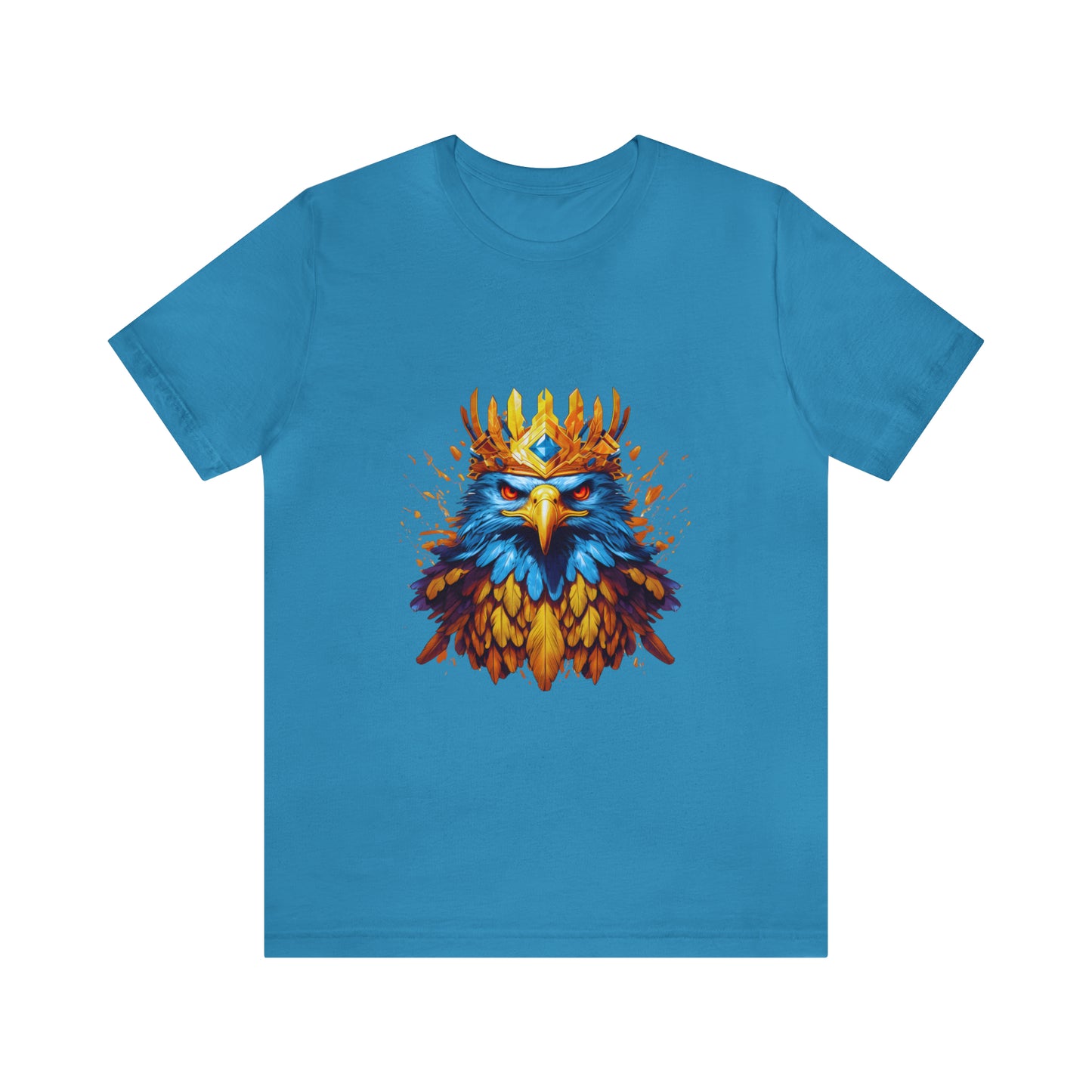 Unisex Jersey Short Sleeve Tee (Eagle with crown)