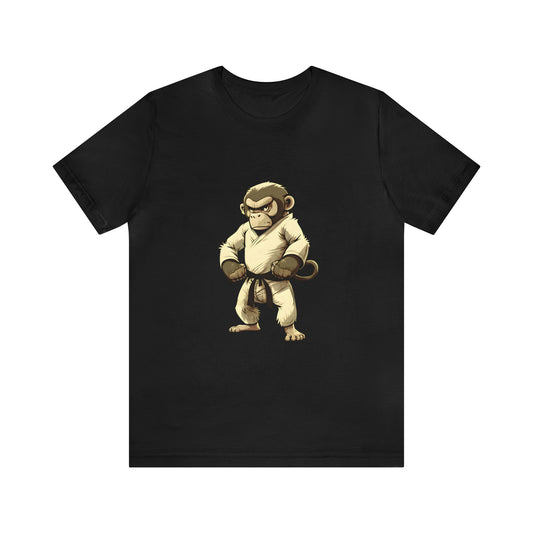 Unisex Jersey Short Sleeve Tee (Karate Monkey)