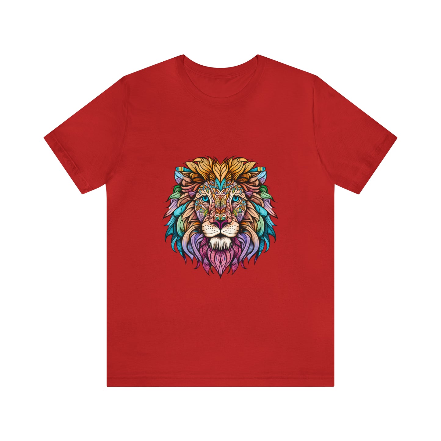 Unisex Jersey Short Sleeve Tee (Lion)