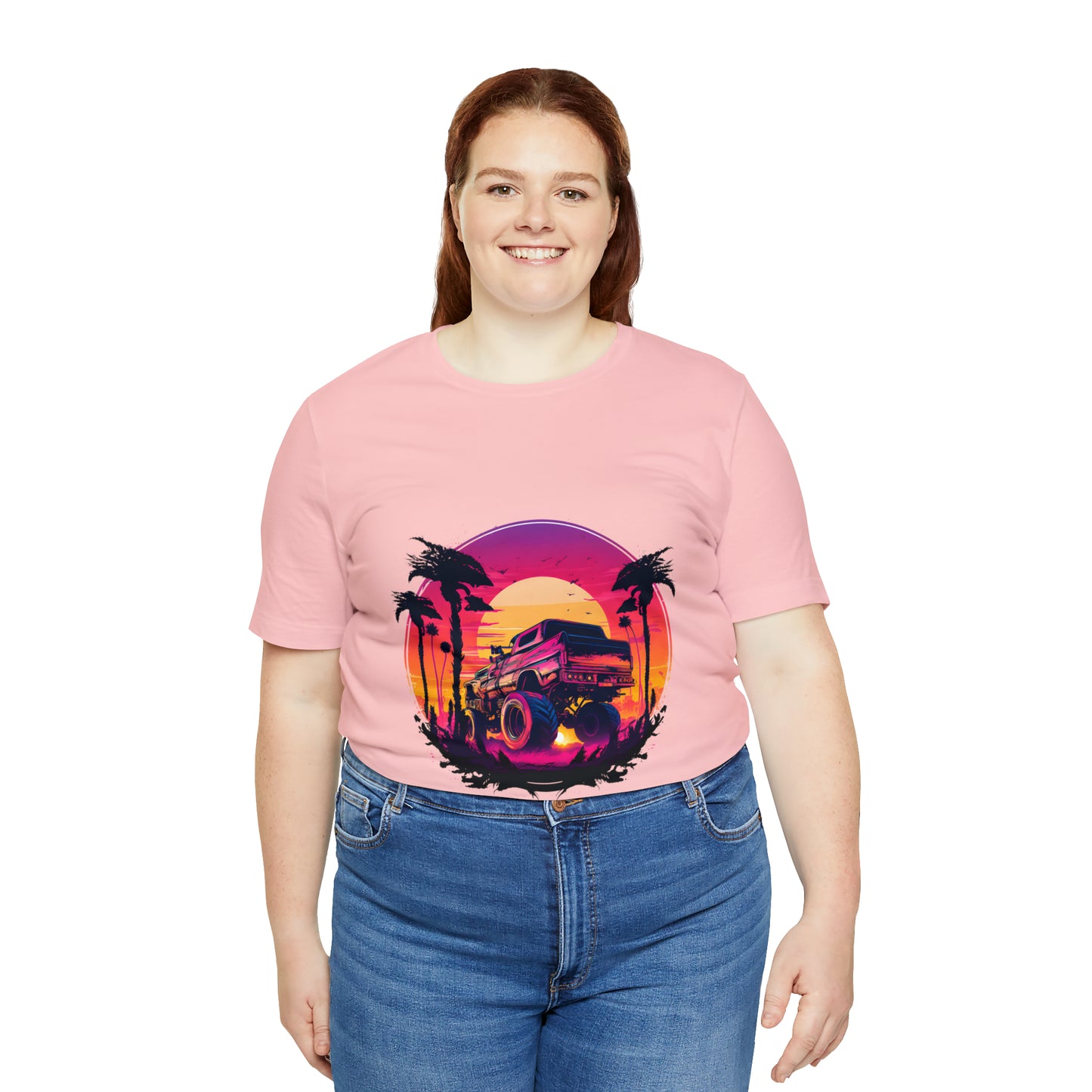 Unisex Jersey Short Sleeve Tee (Monster Truck)