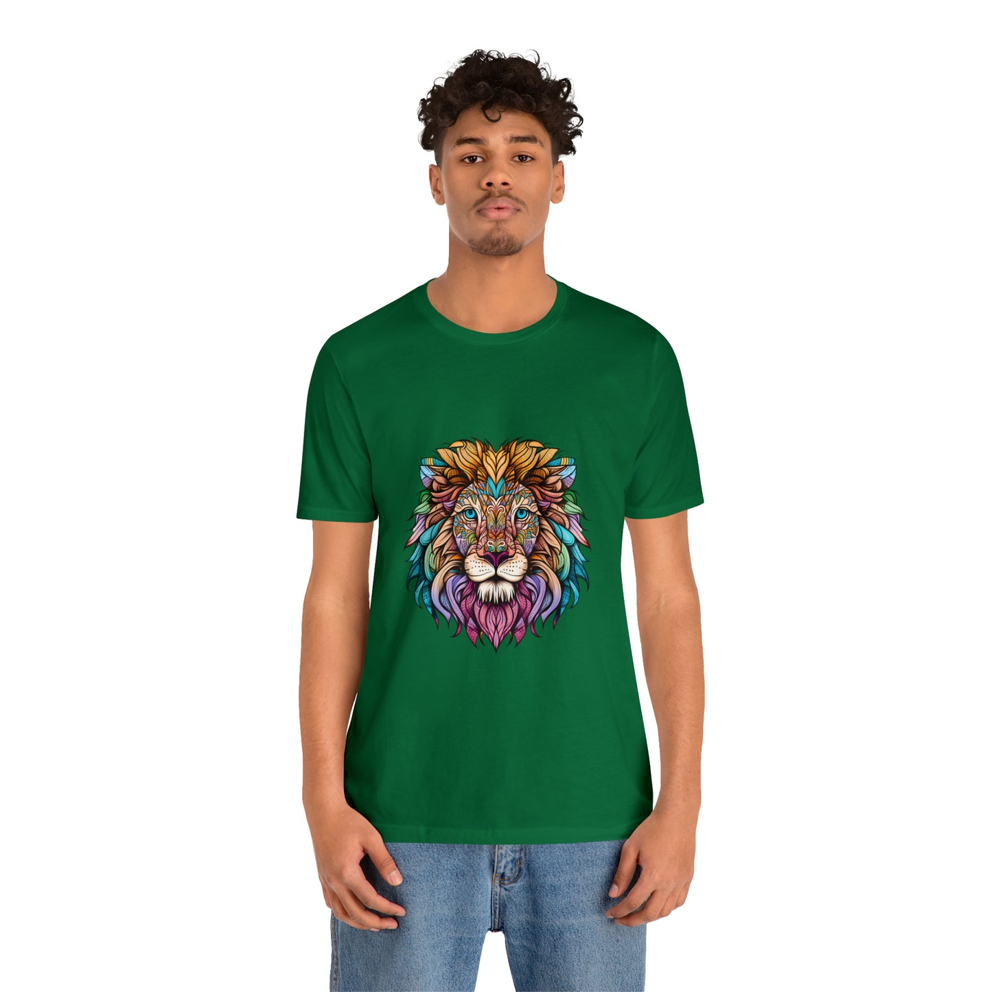 Unisex Jersey Short Sleeve Tee (Lion)