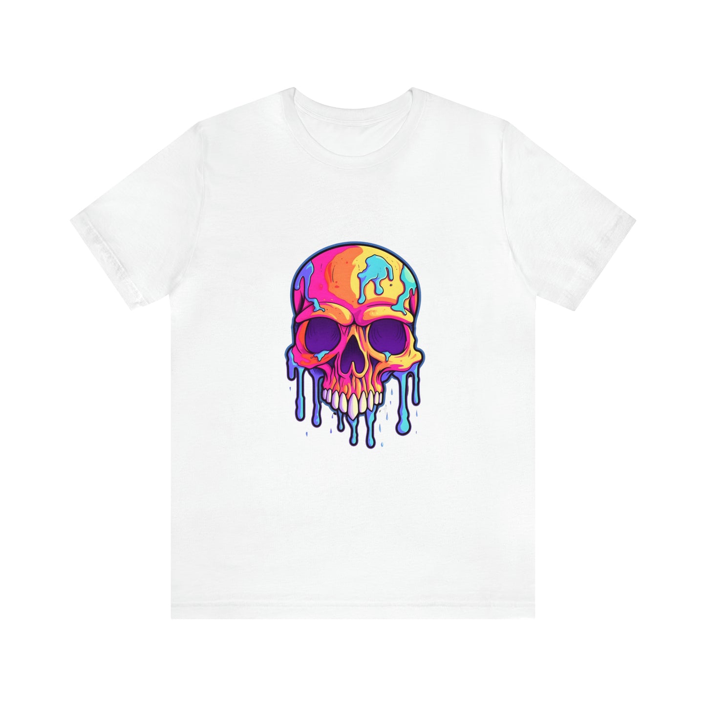 Kaleidoscope Cadaver: Color Burst Skeleton Tee