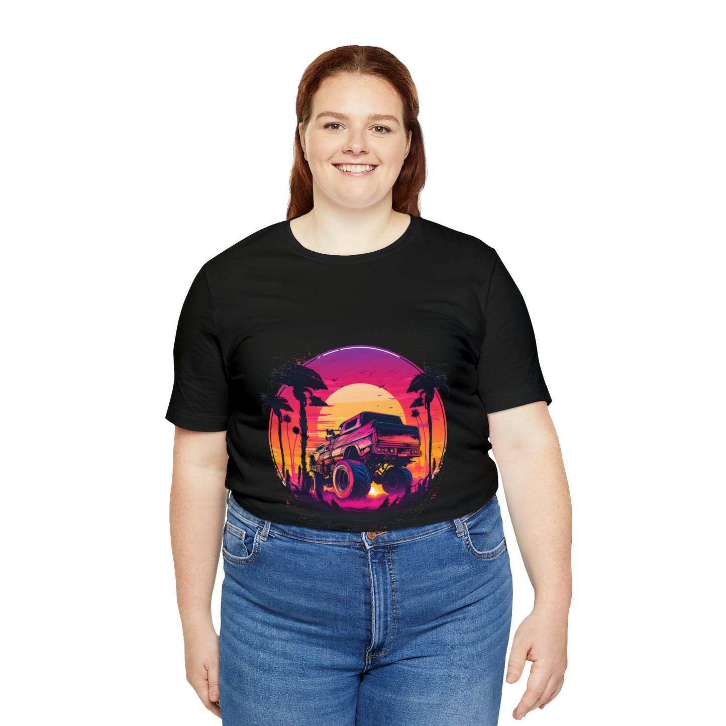 Unisex Jersey Short Sleeve Tee (Monster Truck)