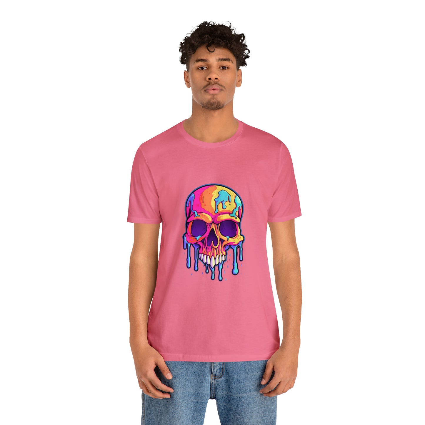 Kaleidoscope Cadaver: Color Burst Skeleton Tee