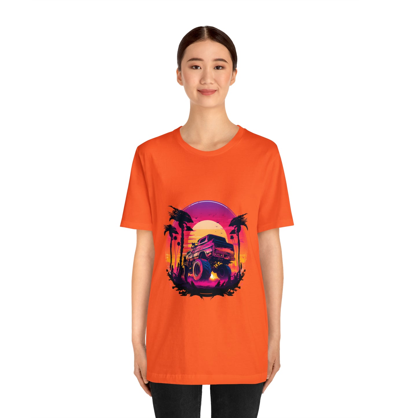 Unisex Jersey Short Sleeve Tee (Monster Truck)