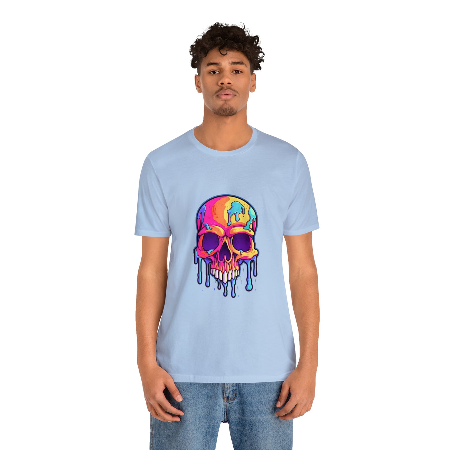 Kaleidoscope Cadaver: Color Burst Skeleton Tee