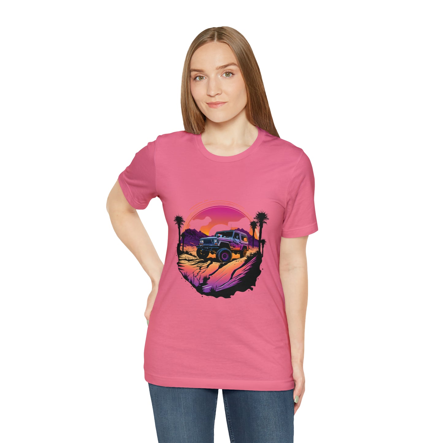 Unisex Jersey Short Sleeve Tee (Offroad Truck)