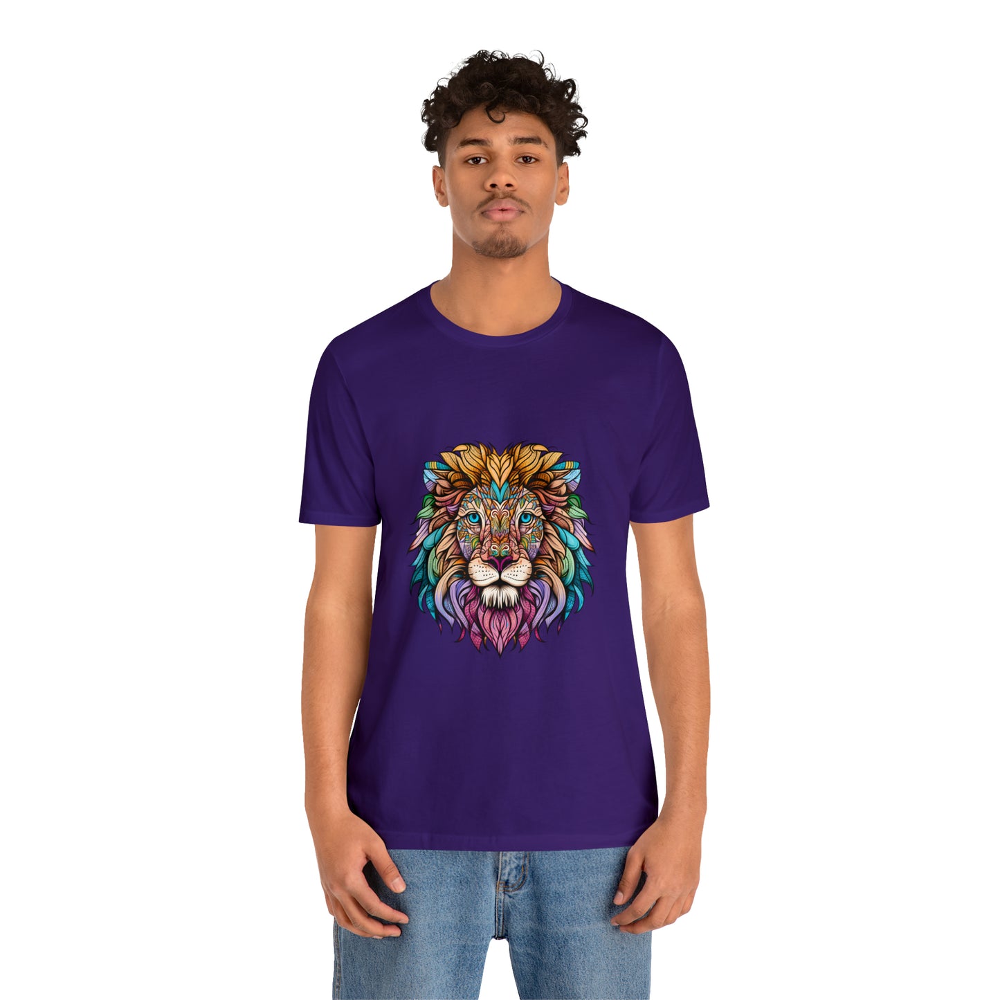 Unisex Jersey Short Sleeve Tee (Lion)