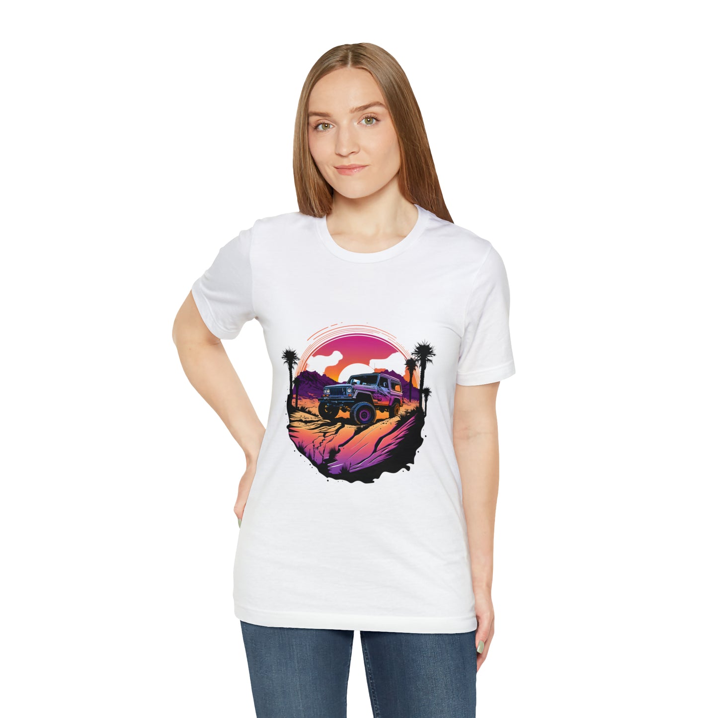 Unisex Jersey Short Sleeve Tee (Offroad Truck)