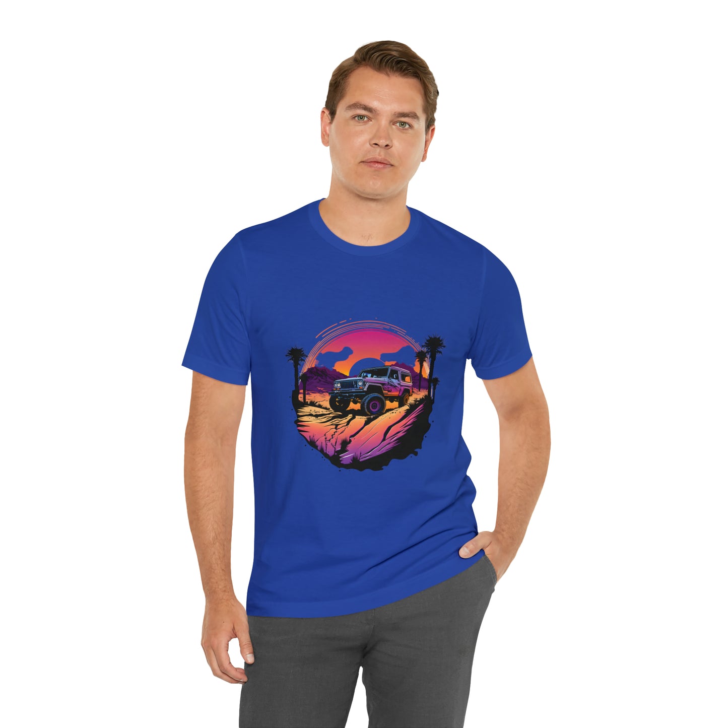 Unisex Jersey Short Sleeve Tee (Offroad Truck)