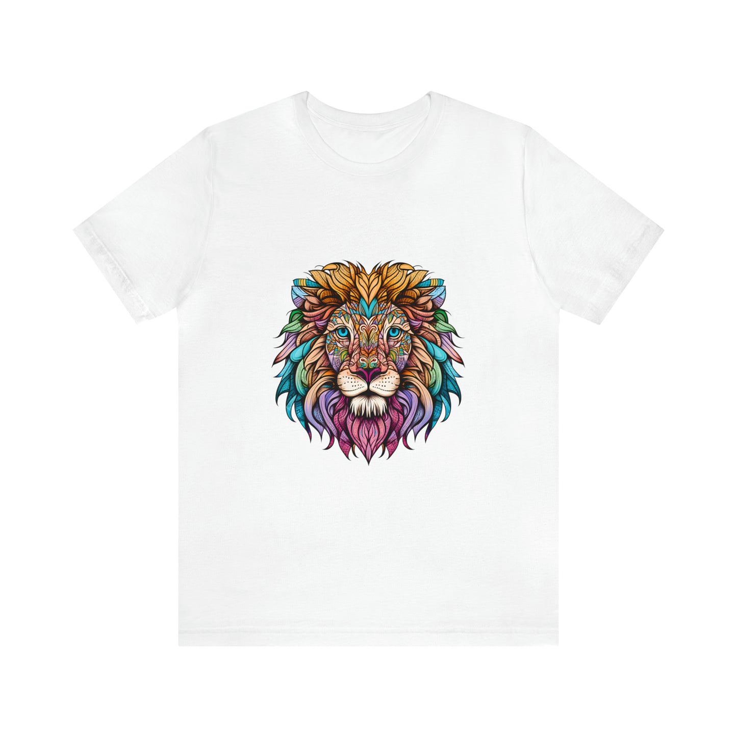 Unisex Jersey Short Sleeve Tee (Lion)