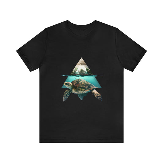 Unisex Jersey Short Sleeve Tee (Turtle)