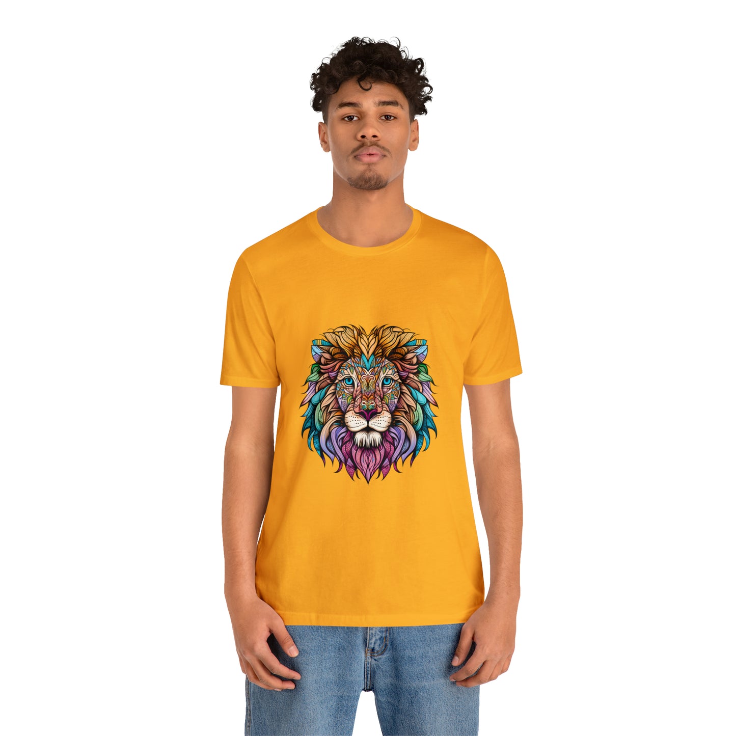 Unisex Jersey Short Sleeve Tee (Lion)