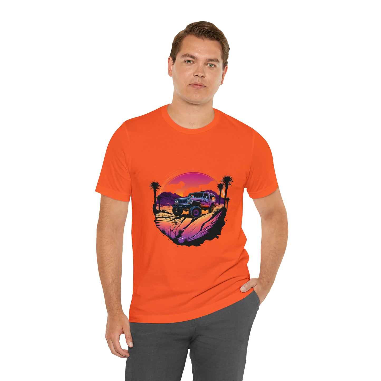 Unisex Jersey Short Sleeve Tee (Offroad Truck)