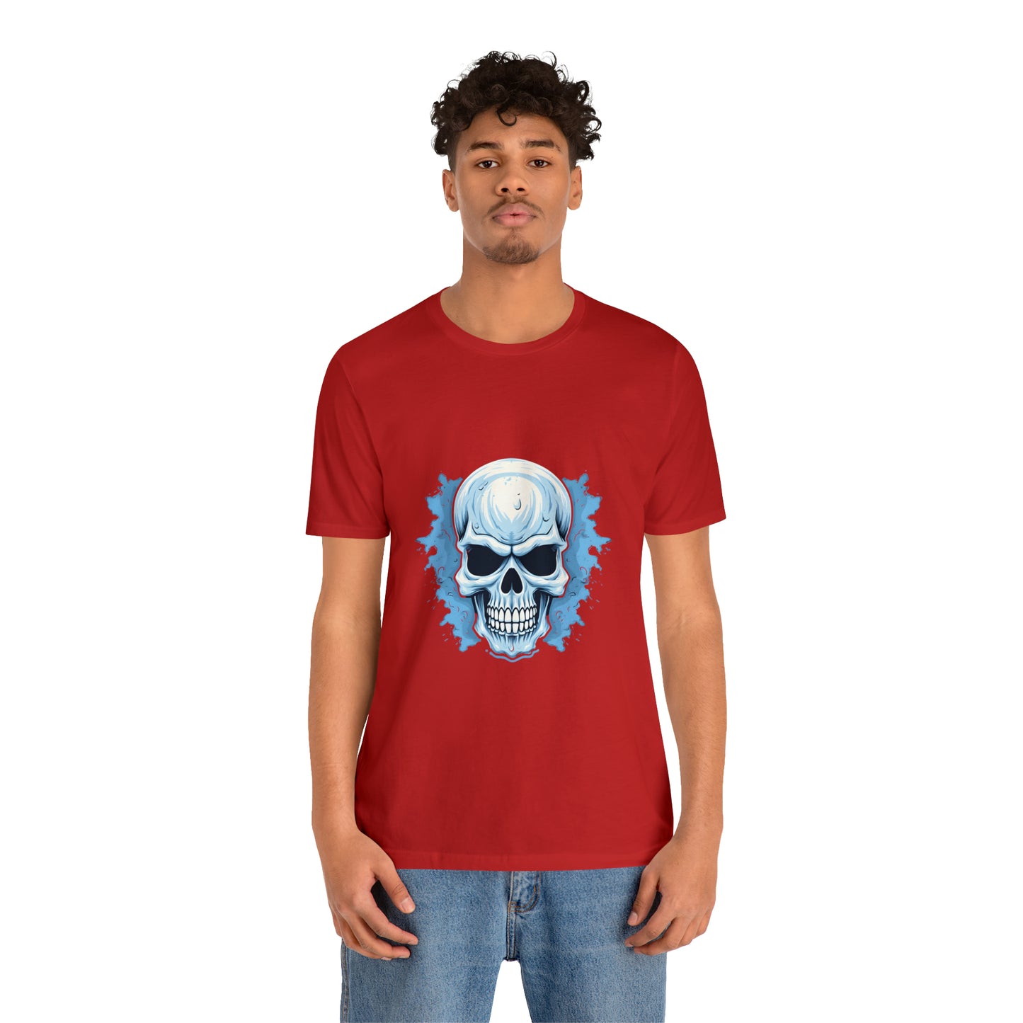 Unisex Jersey Short Sleeve Tee (Skull)